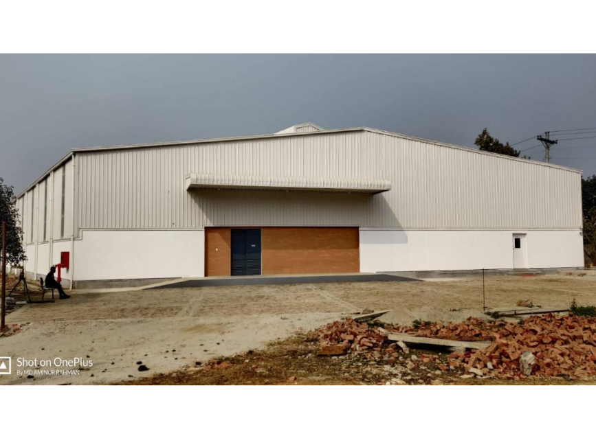 Prefabricated Steel Structure Warehouse in Renata PLC