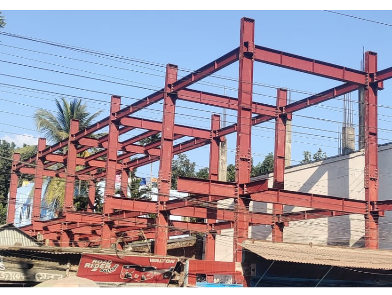 2 Storied Steel Office Building Project for Pabna Sweets