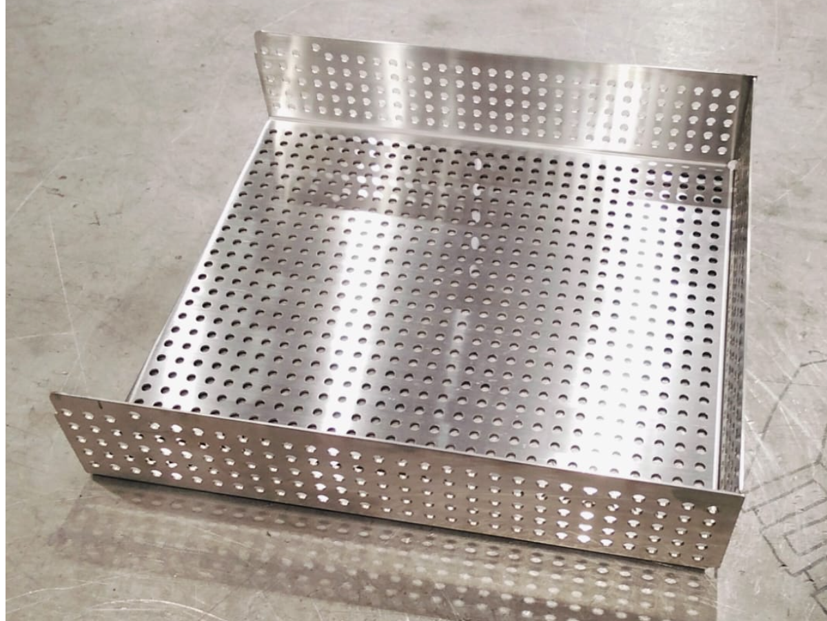Perforated Tray for Pharmaceuticals