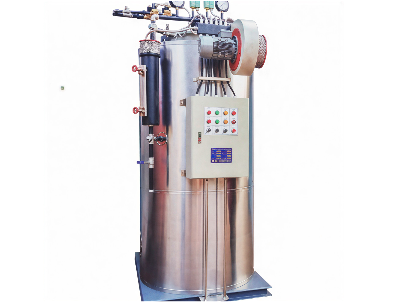 Vertical Two Pass Gas or Oil Fired Steam Boiler