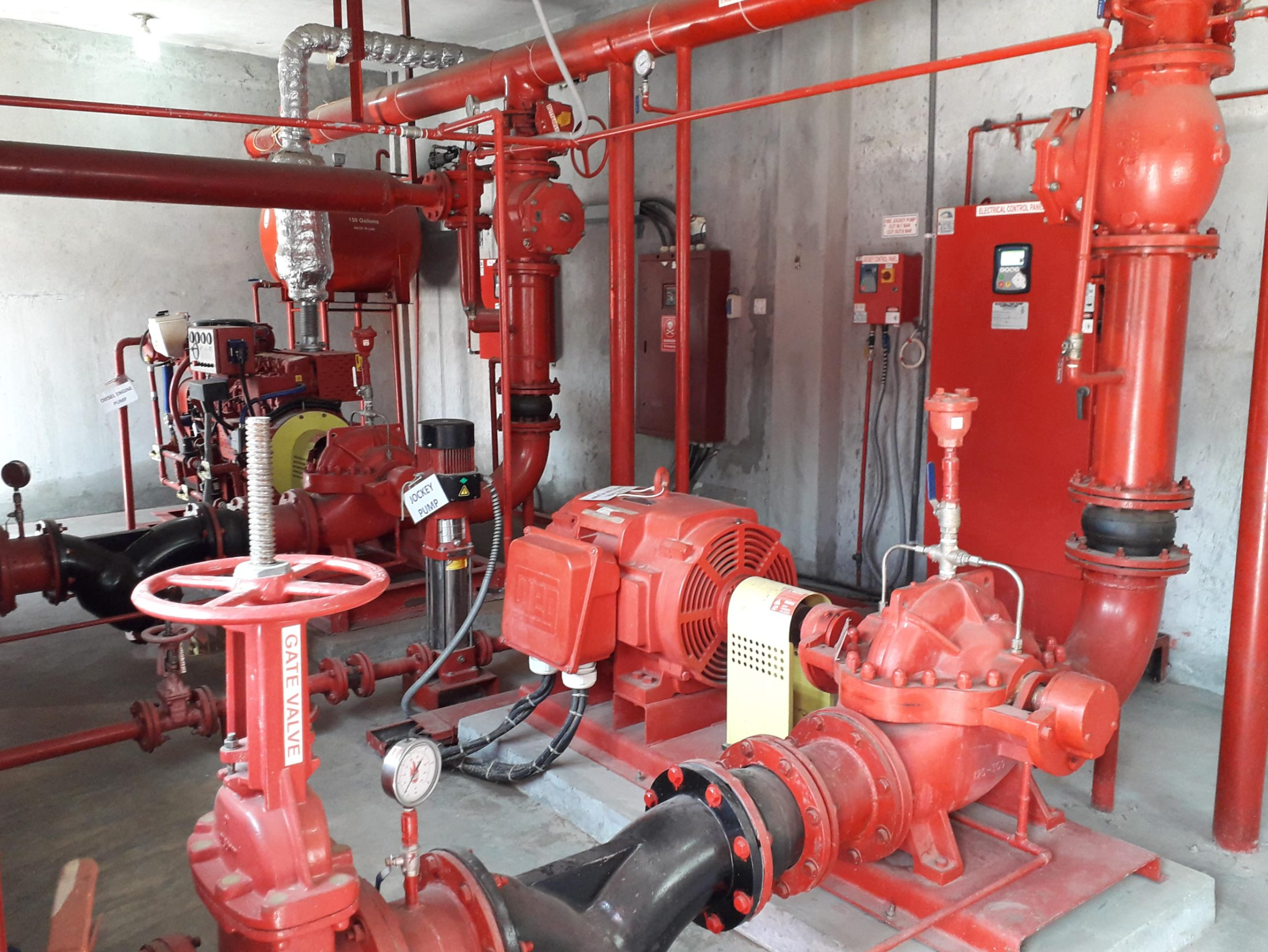 Packaged Fire Fighting System (NFPA 20 Compliant)