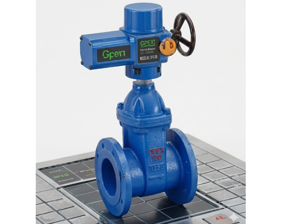 Intelligent Electric Actuated Gate Valve – Automated Flow Control System
